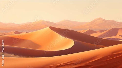 A Striking Shot of the Desert Terrain