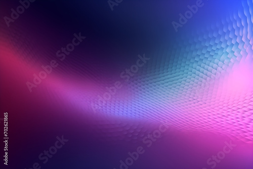 Dark abstract background with purple, pink and blue colors, digital wavy wallpaper