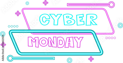 Cyber Monday Neon