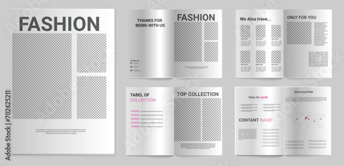 corporate brochure cover page template