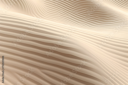 Smooth desert dunes at sunrise, sand dunes in the desert, textured background © Anna