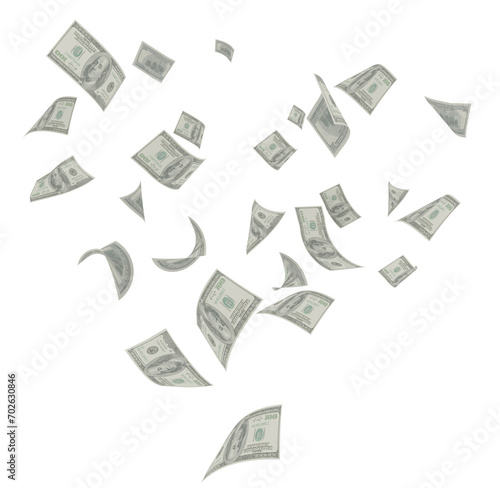 dollars money give offer isolated in white background