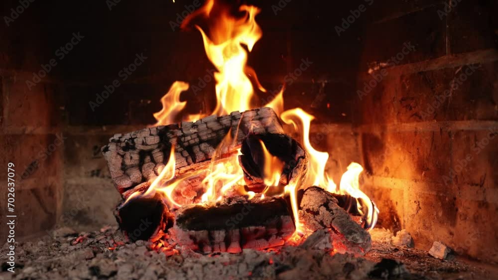 Fireplace at home for relaxing evening. Asmr sleep. Cozy Fireplace Night Fireplace at home for relaxing evening. Asmr sleep. Cozy Fireplace Night