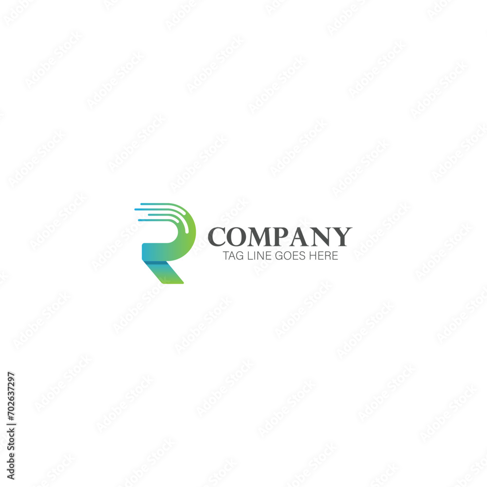 Impossible Letter R Logo design vector Linear Symbol Monogram Impossible Letter R Logo design vector Linear Symbol Monogram