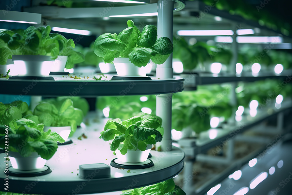 Showcasing hydroponic farming systems as a form of soilless agriculture