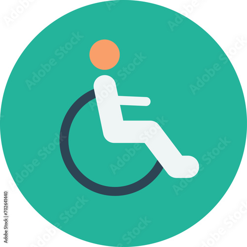handicap symbol icon. medical icon vector png. medical symbol icon png. medicinal, therapeutic, cathartic, curative, healing, preventive, prophylactic and doctor icon design.