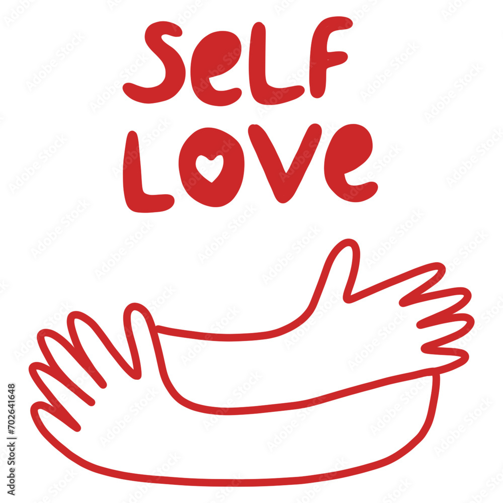 Obraz premium Self love
