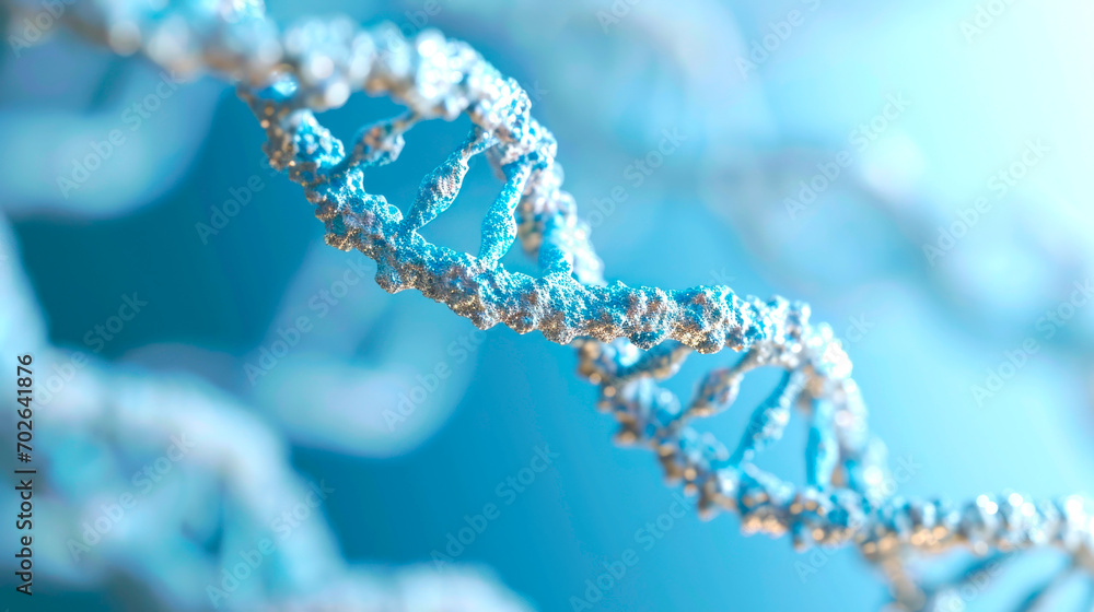 DNA gene helix spiral molecule structure. AI generated DNA gene helix spiral molecule structure. AI generated