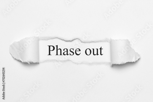 Phase out 