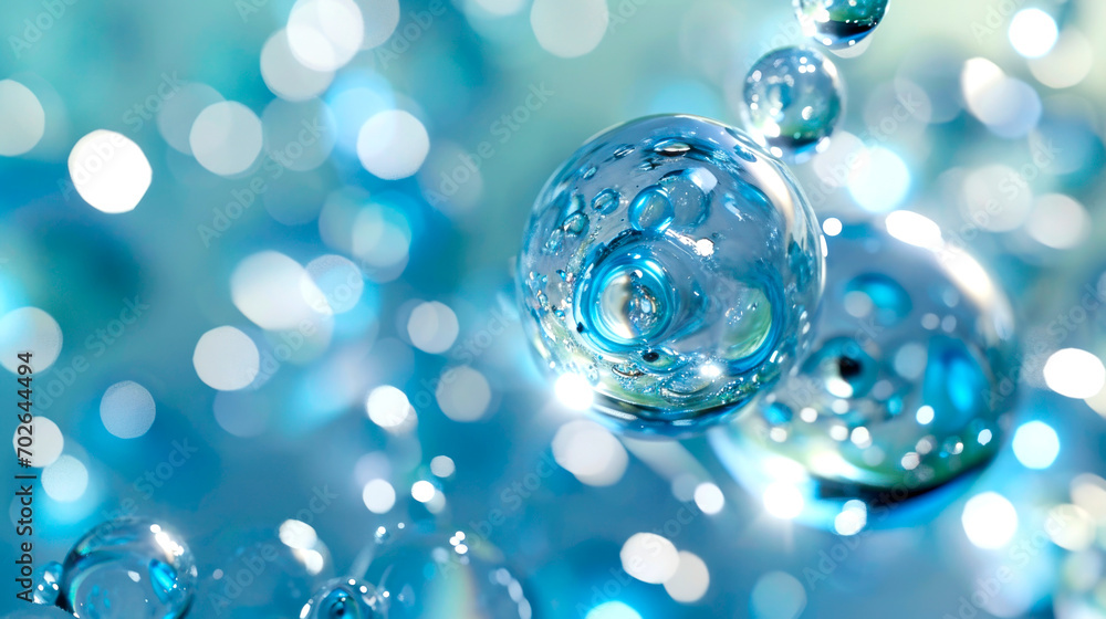 Macro bubble,Macro close up of soap bubbles look like scienctific image of cell and cell membrane. AI generated Macro bubble,Macro close up of soap bubbles look like scienctific image of cell and cell membrane. AI generated