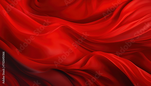 Abstract red background, silk texture, postcard background