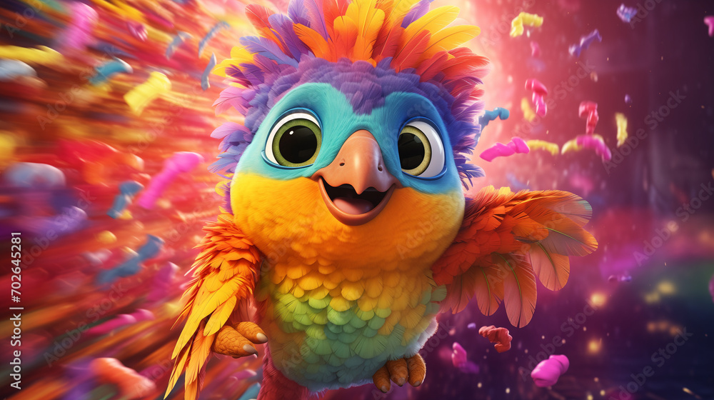 Parrot character Parrot character