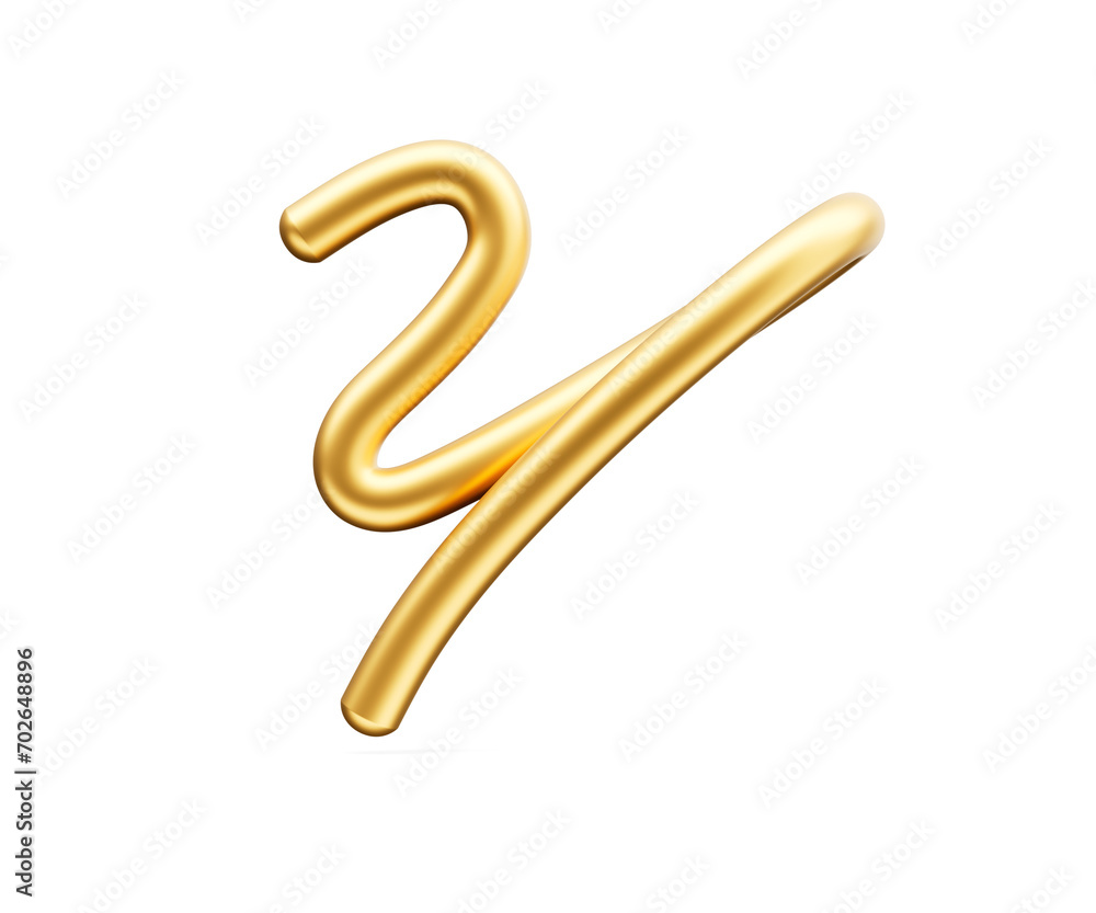 3d Golden Shiny Capital Letter Y Alphabet Y Rounded Inflatable Font White Background 3d Illustration 3d Golden Shiny Capital Letter Y Alphabet Y Rounded Inflatable Font White Background 3d Illustration