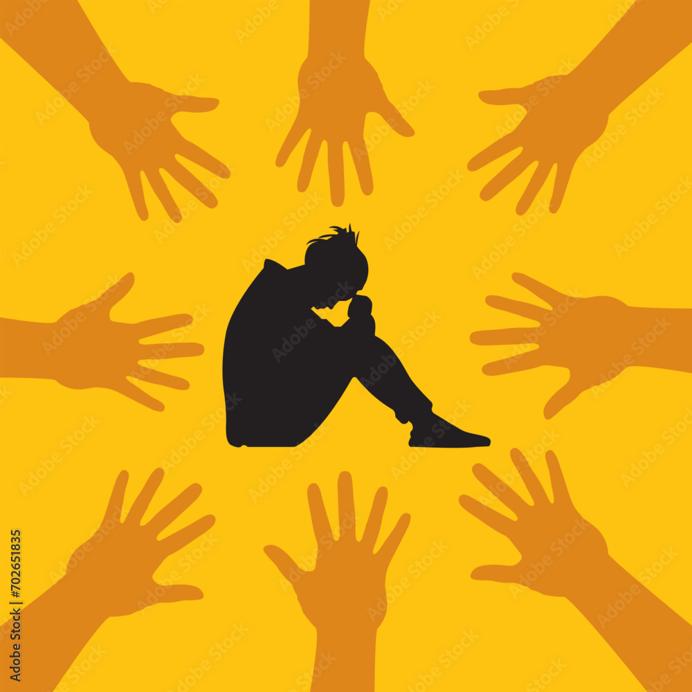 Fototapeta premium Child abuse.Child depression, abuse, beatings, girls, violence against women, The concept of violence in the family of children, the concept of parenting psychology