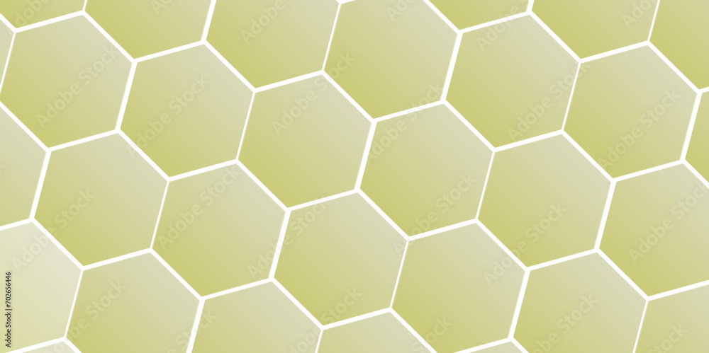 Abstract soft green background with hexagons and seamless pattern in vector design . luxury soft green pattern geometric mesh cell texture . Abstract soft green background with hexagons and seamless pattern in vector design . luxury soft green pattern geometric mesh cell texture .