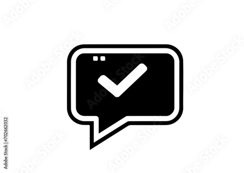 yes and no buttons,  buble text