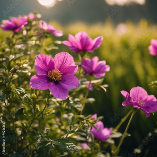 pink cosmos flowers