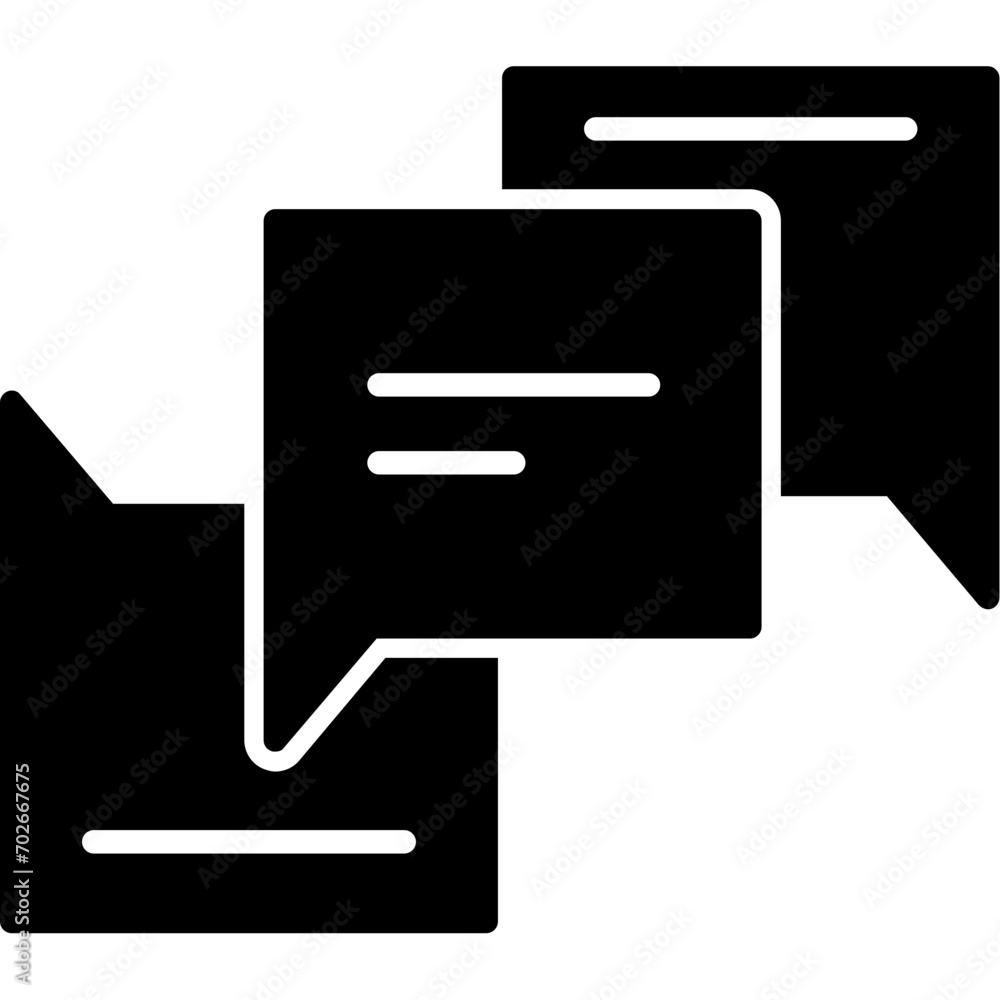 Speech Bubbles Icon Speech Bubbles Icon