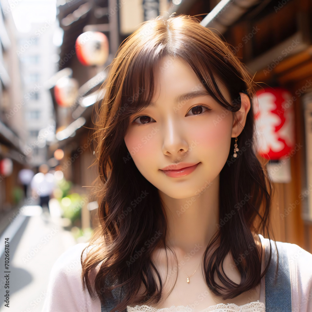 Asian (Japanese) Female Street Photography	
