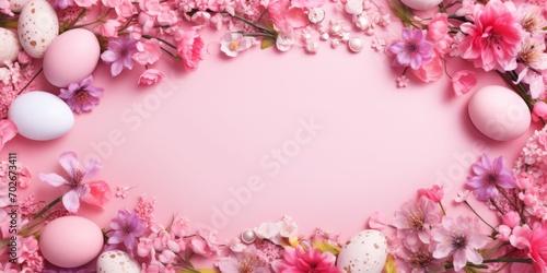 Wedding Floral Arrangement. Babys Breath on Pink