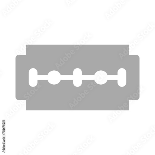 Shaving Blade Vector Flat Icon Design