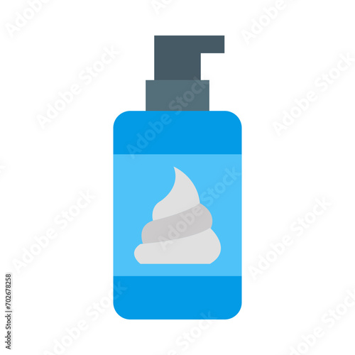 Shaving Cream Vector Flat Icon Design