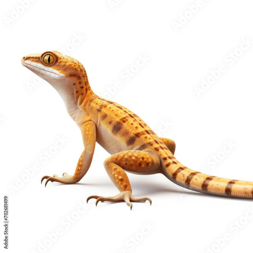 Gecko isolated on white background © Michael Böhm