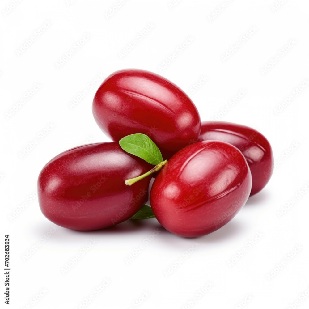 Jujube isolated on white background Jujube isolated on white background