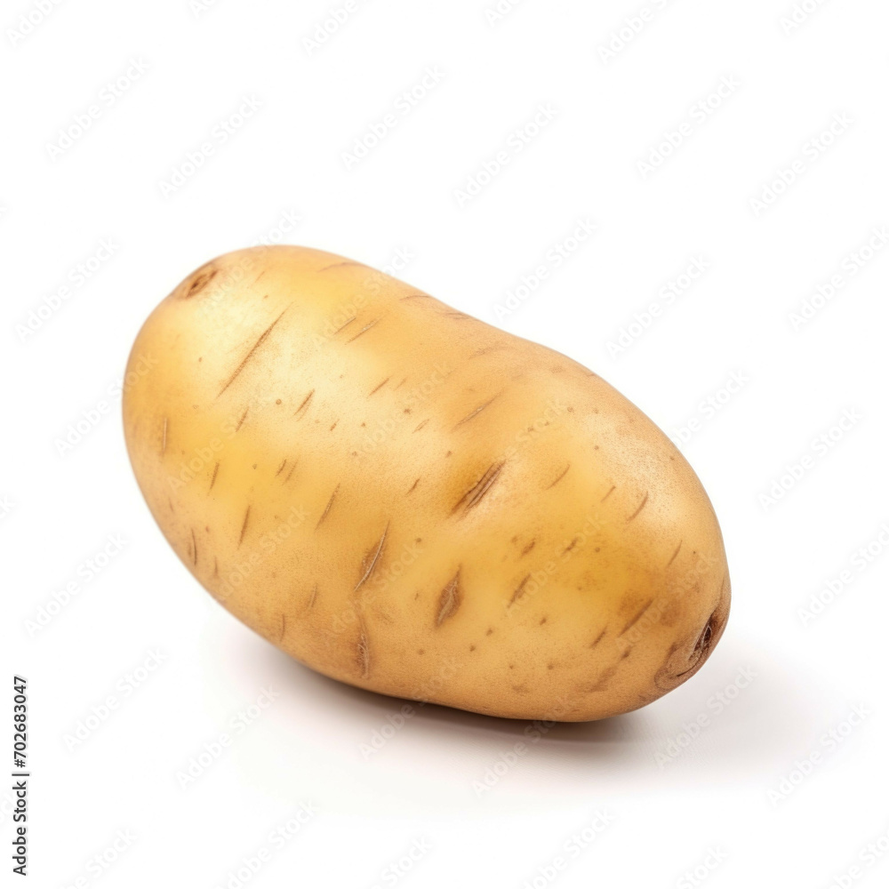 Potato isolated on white background