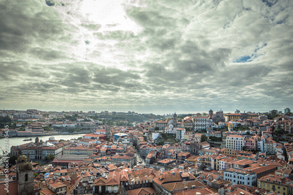 Vue des toits de Porto