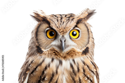Owl Simplicity Isolated On Transparent Background