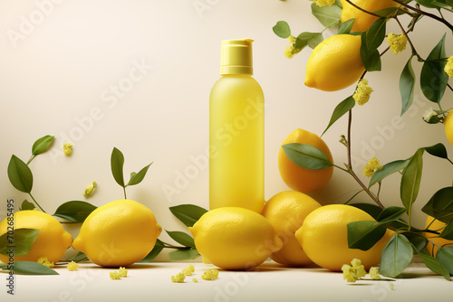 Lemon freshness treatment. Generative AI