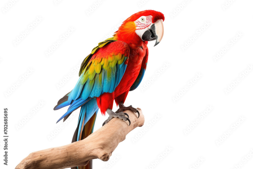 A Parrot Isolated On Transparent Background