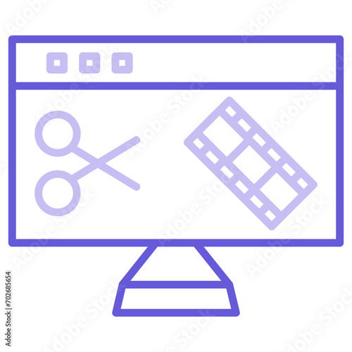 Film Editing Icon