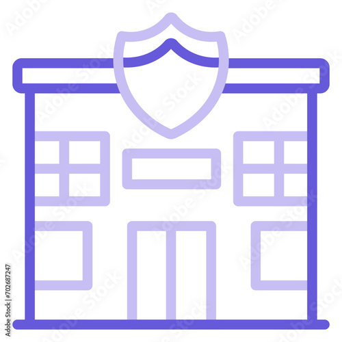 Police Station Icon of City Elements iconset.