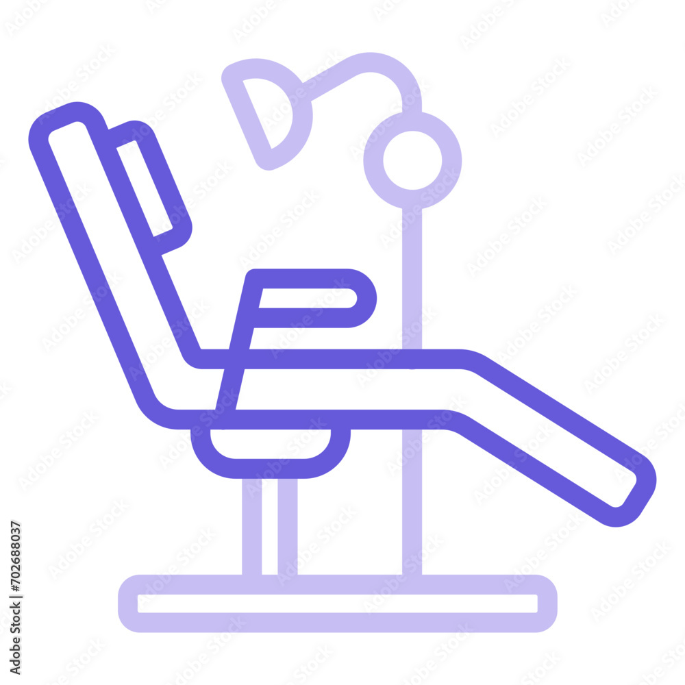 Dental Chair Icon of Dental Care iconset. Dental Chair Icon of Dental Care iconset.