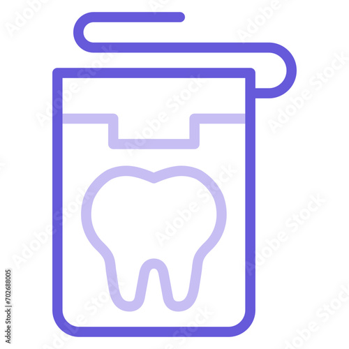 Dental Floss Icon of Dental Care iconset.
