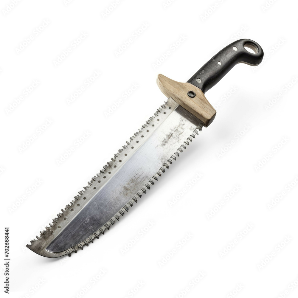 Hand Saw from the hardware store, isolated on white background Hand Saw from the hardware store, isolated on white background