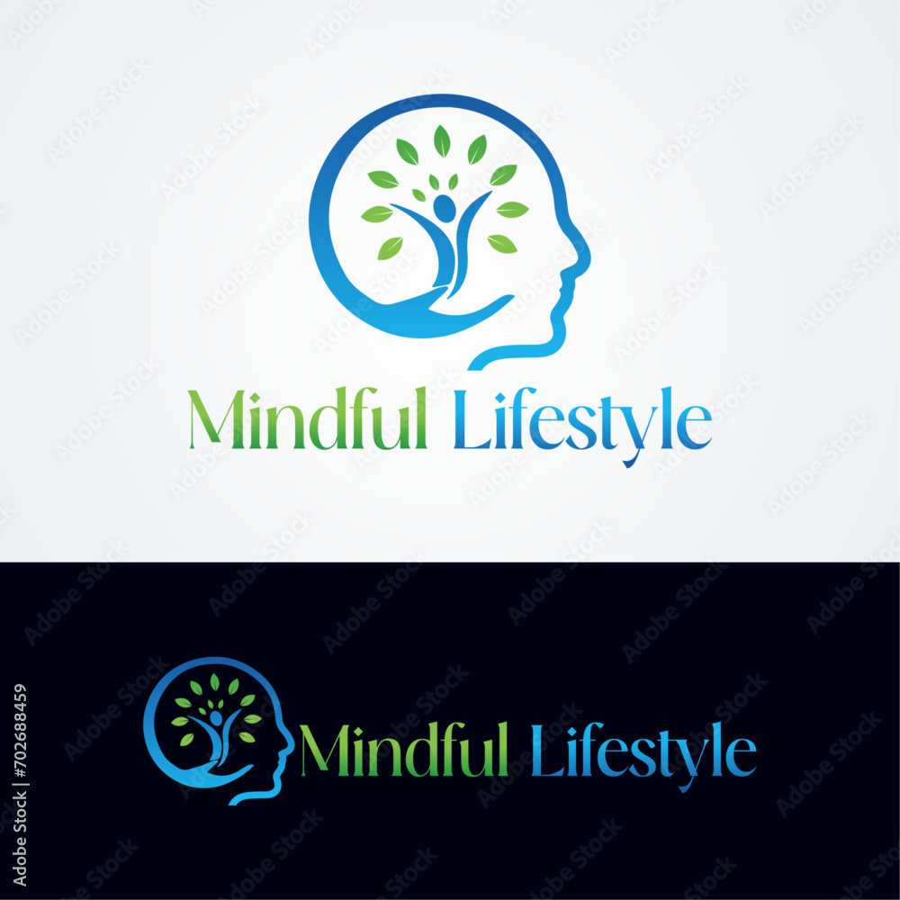 Mindfulness lifestyle logo needed for a fun and new mental health company Mindfulness lifestyle logo needed for a fun and new mental health company