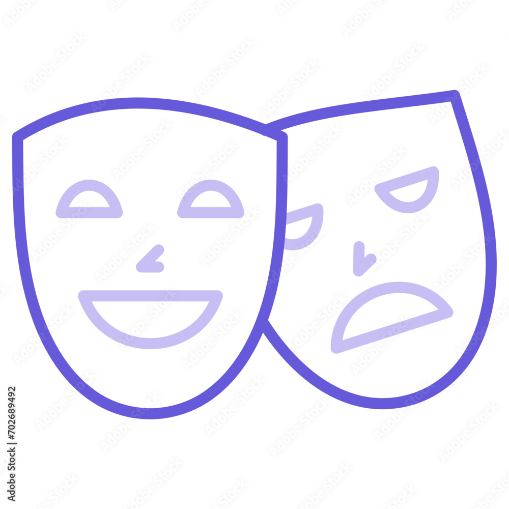 Theatre Mask Icon of Entertainment iconset. Theatre Mask Icon of Entertainment iconset.