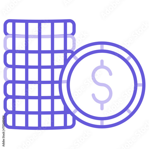 Coins Icon of Business Startup iconset.