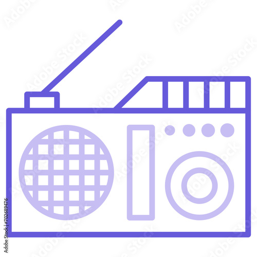 Radio Icon of Entertainment iconset.