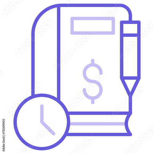 Accruals Icon of Accounting iconset.