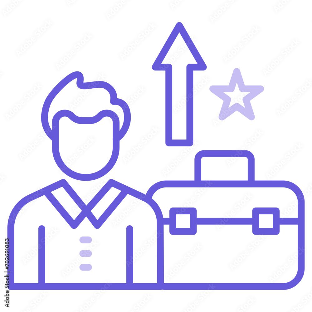 Employee Promotion Icon Employee Promotion Icon