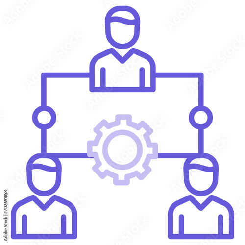 Employee Cooperation Icon