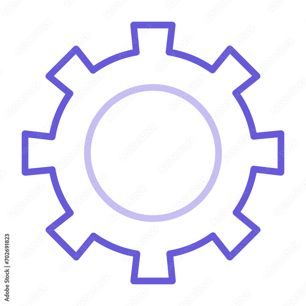 Cogwheel Icon of Petrol Industry iconset.