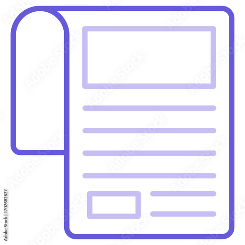 Newspaper Icon of Library iconset.