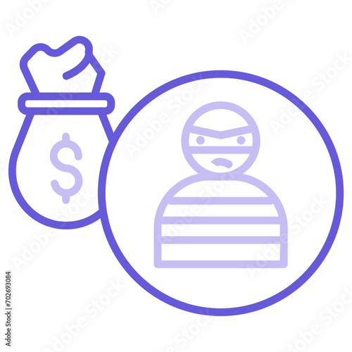 Robbery Icon of Cyber Security iconset.
