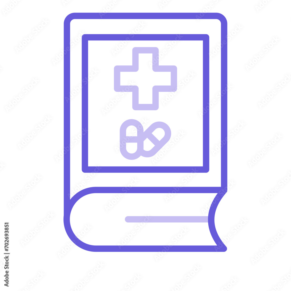 Medical Book Icon of Medicine iconset. Medical Book Icon of Medicine iconset.