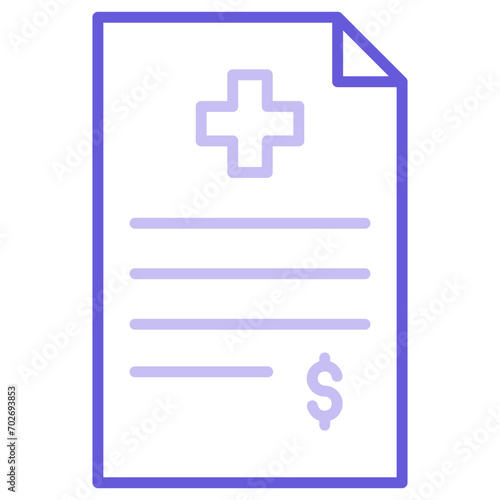 Medical Bill Icon of Medicine iconset.